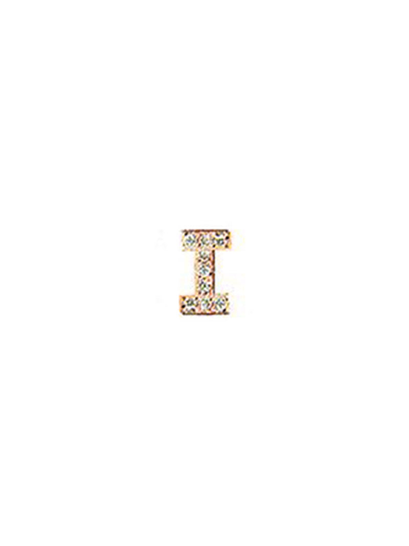 Best Sellers - Love Letter Pavé Initial Stud