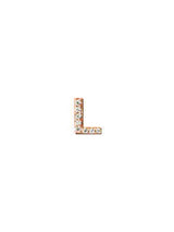 Best Sellers - Love Letter Pavé Initial Stud