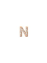 Best Sellers - Love Letter Pavé Initial Stud