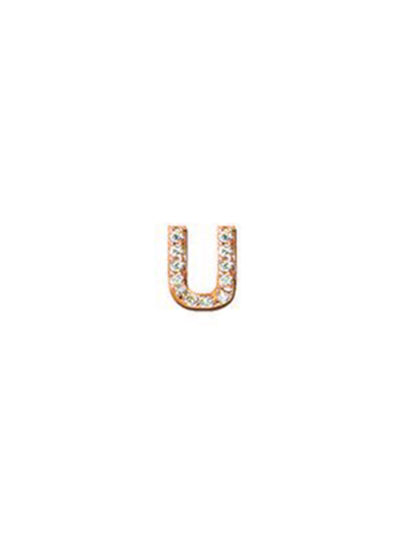 Best Sellers - Love Letter Pavé Initial Stud