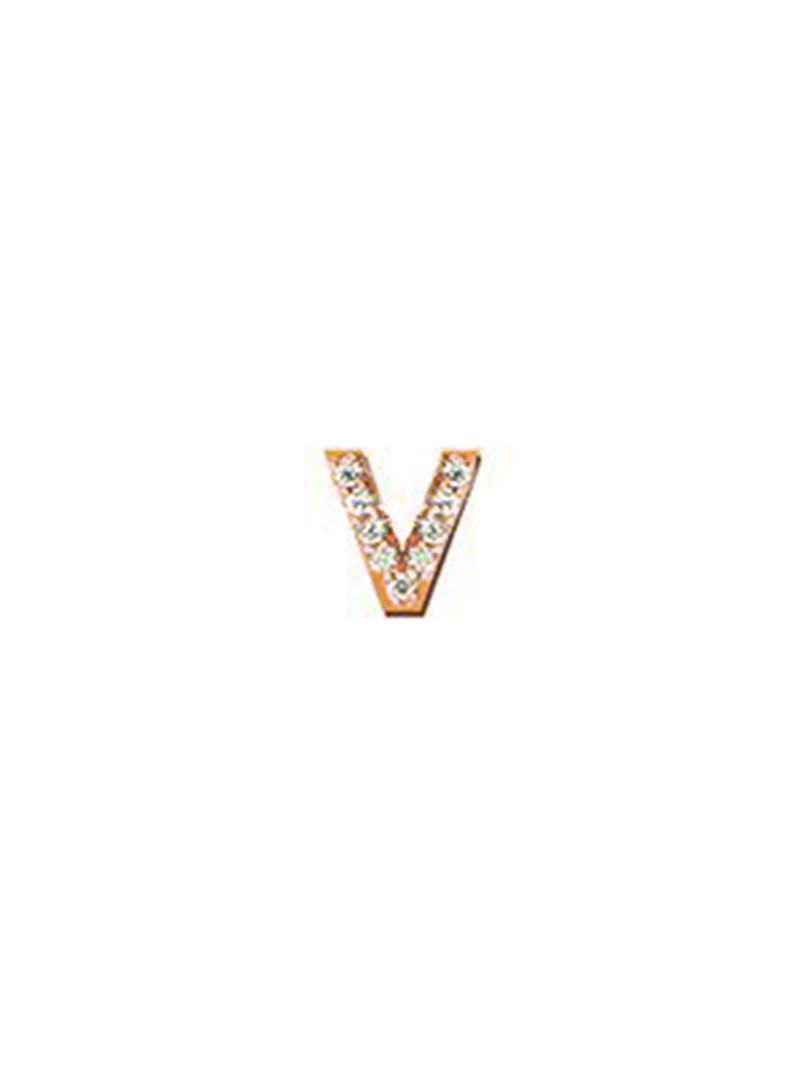 Best Sellers - Love Letter Pavé Initial Stud