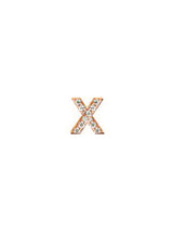 Best Sellers - Love Letter Pavé Initial Stud