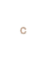 Best Sellers - Love Letter Pavé Initial Stud