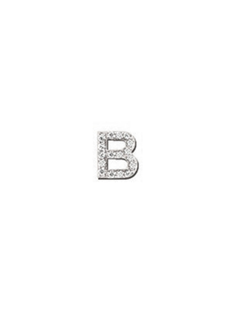 Best Sellers - Love Letter Pavé Initial Stud