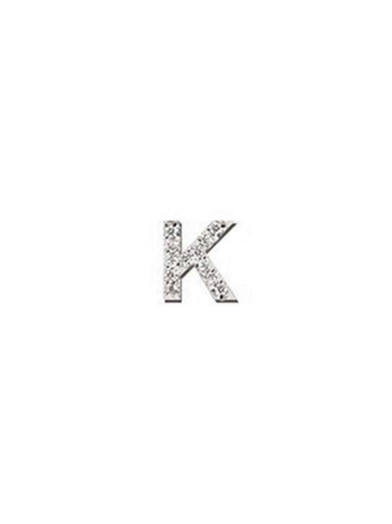 Best Sellers - Love Letter Pavé Initial Stud