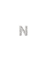 Best Sellers - Love Letter Pavé Initial Stud