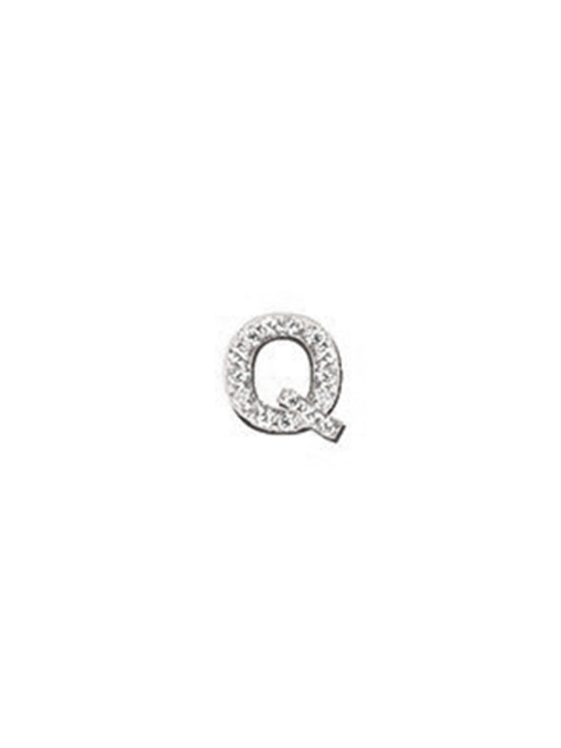 Best Sellers - Love Letter Pavé Initial Stud