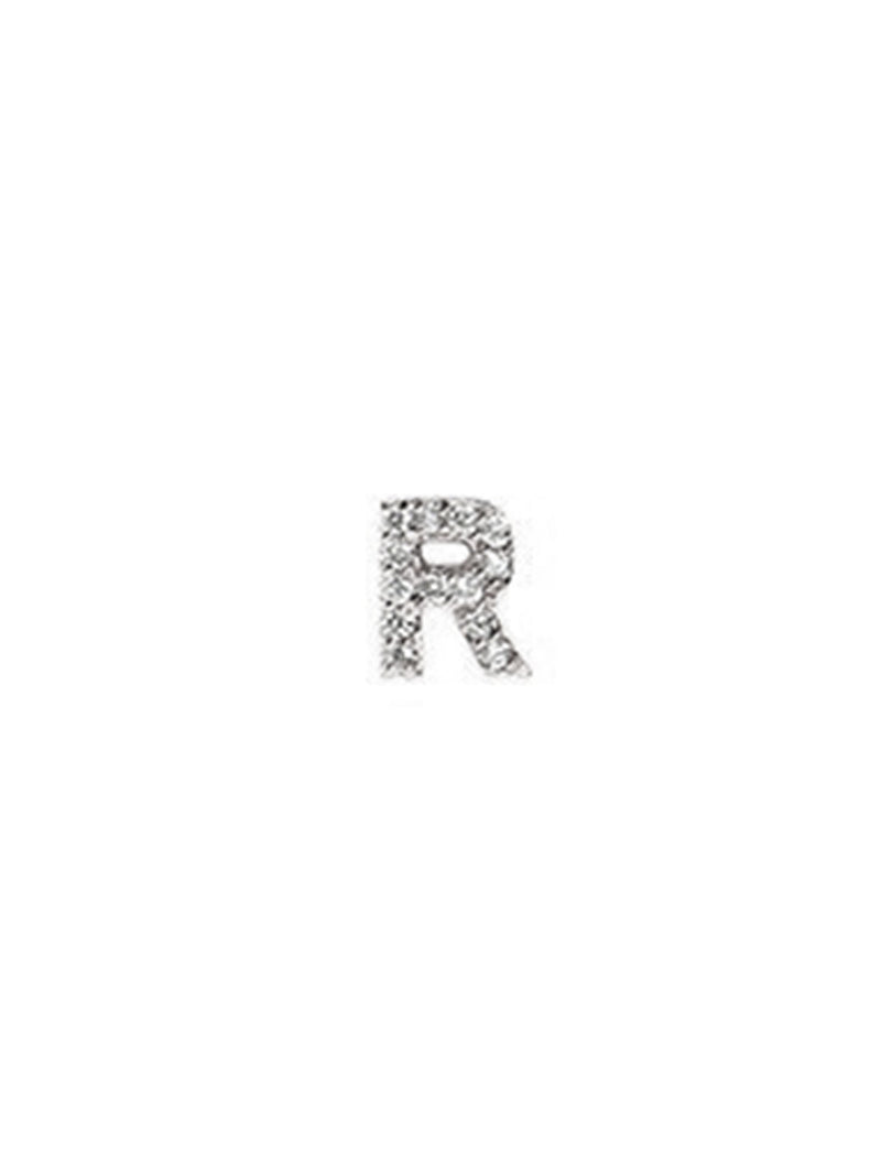 Best Sellers - Love Letter Pavé Initial Stud