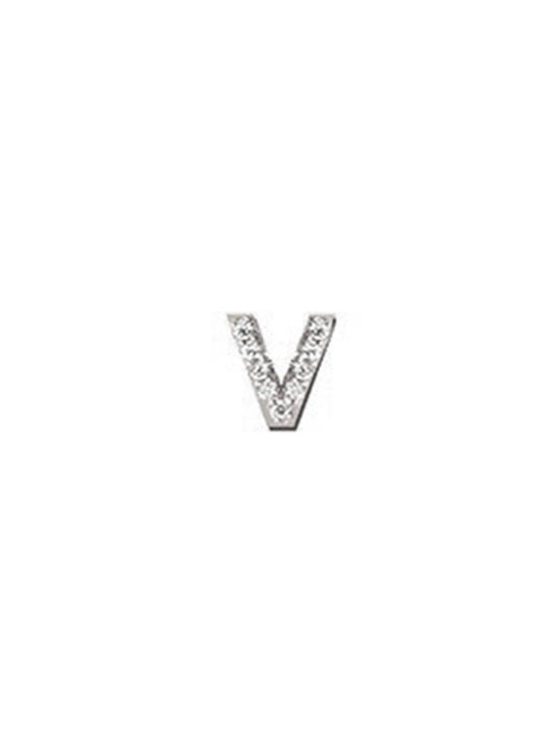 Best Sellers - Love Letter Pavé Initial Stud