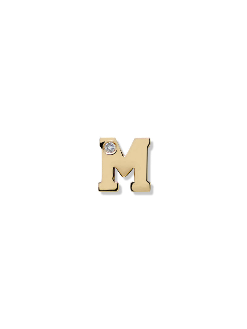 Love Letter Single Diamond Stud