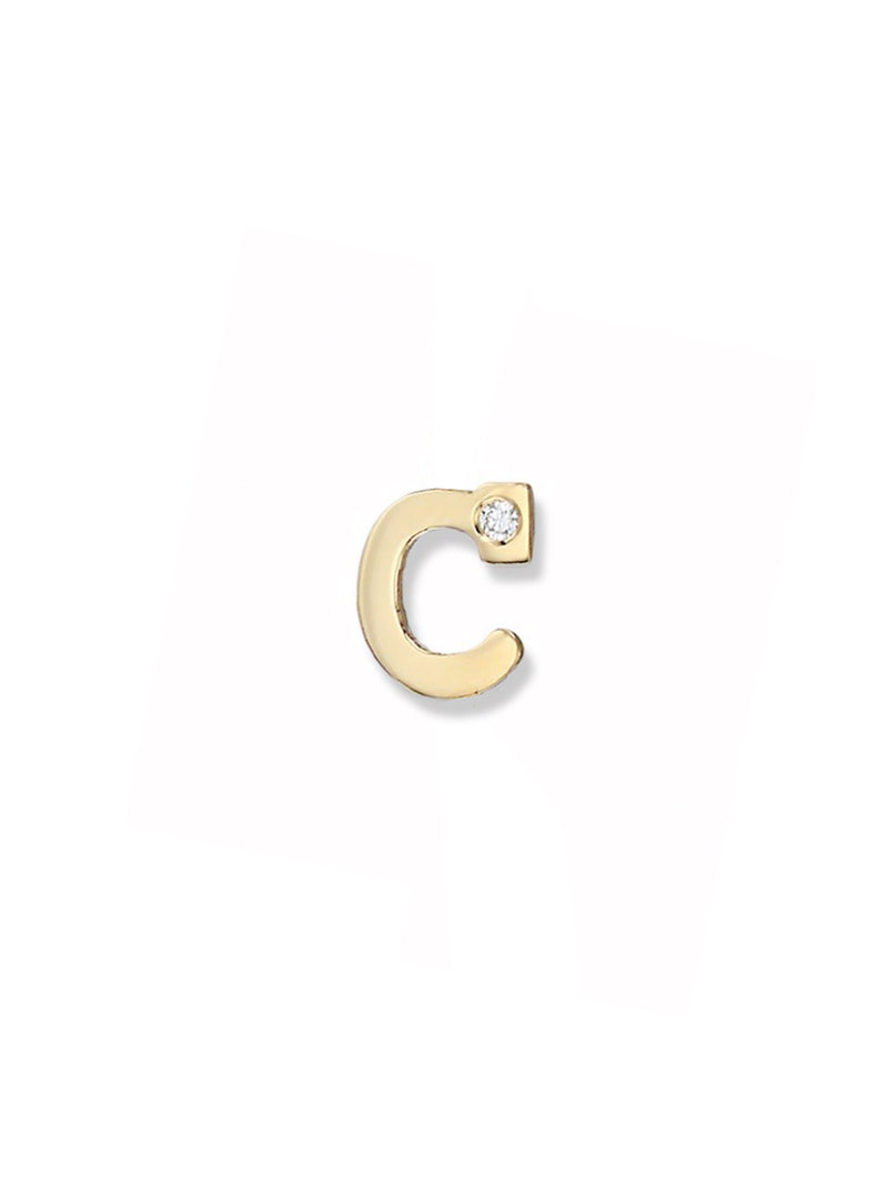Love Letter Single Diamond Stud