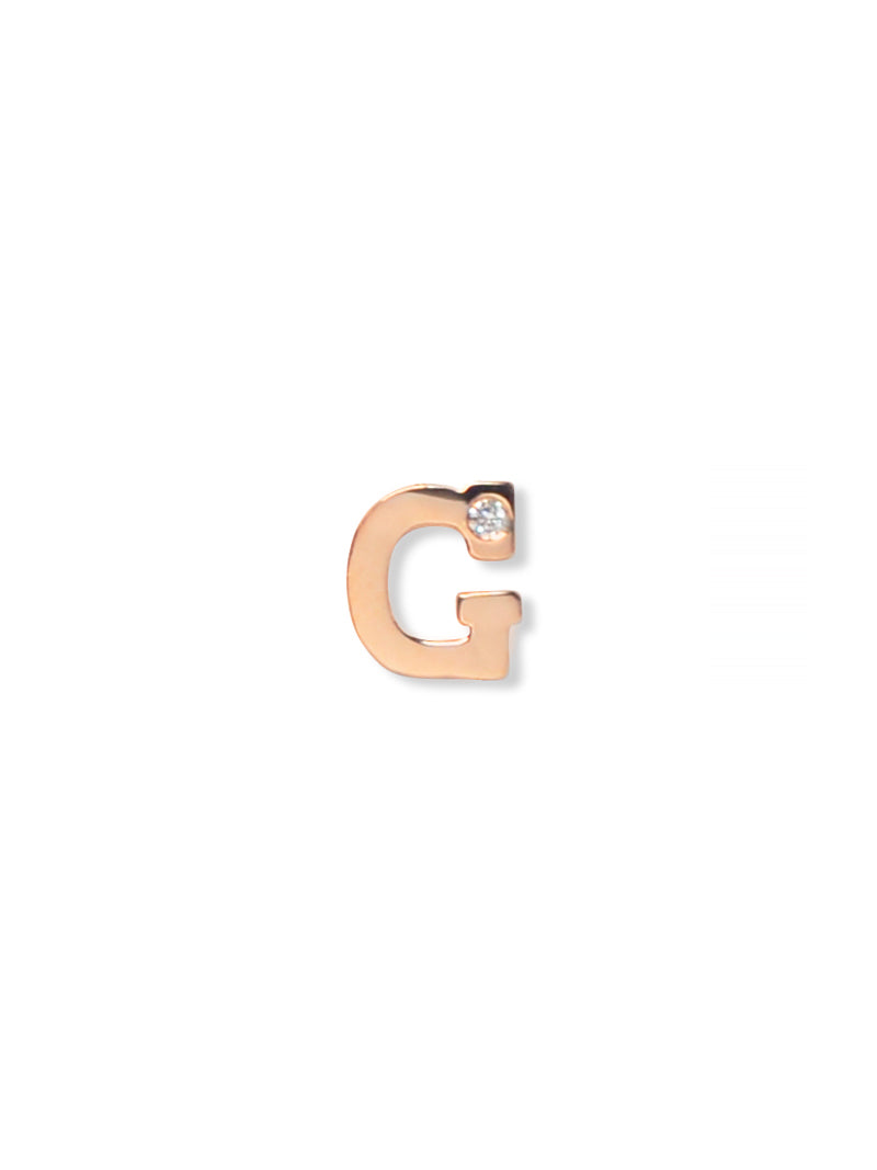 Love Letter Single Diamond Stud