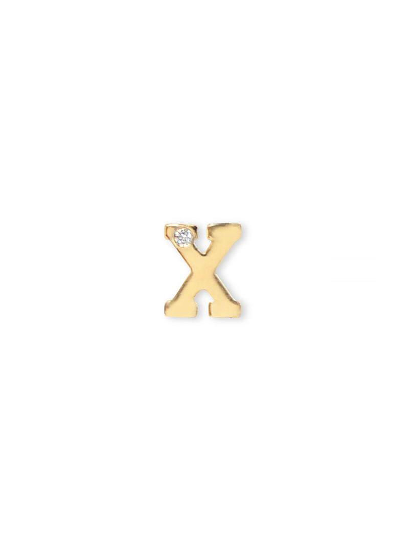 Love Letter Single Diamond Stud