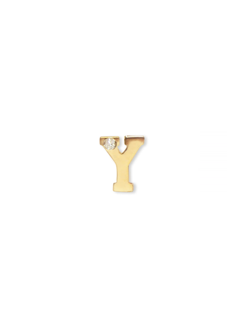 Love Letter Single Diamond Stud