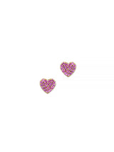 Clou d’Oreille Cœur en Pavé Love Letter