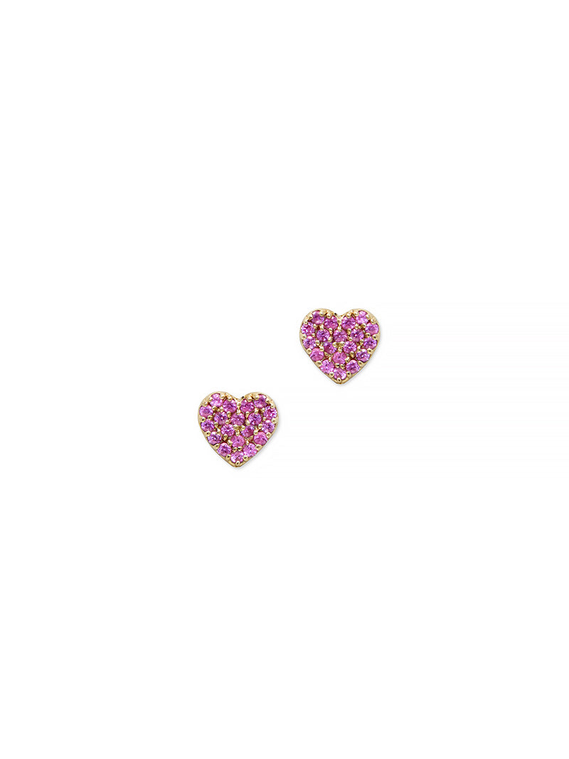 Clou d’Oreille Cœur en Pavé Love Letter