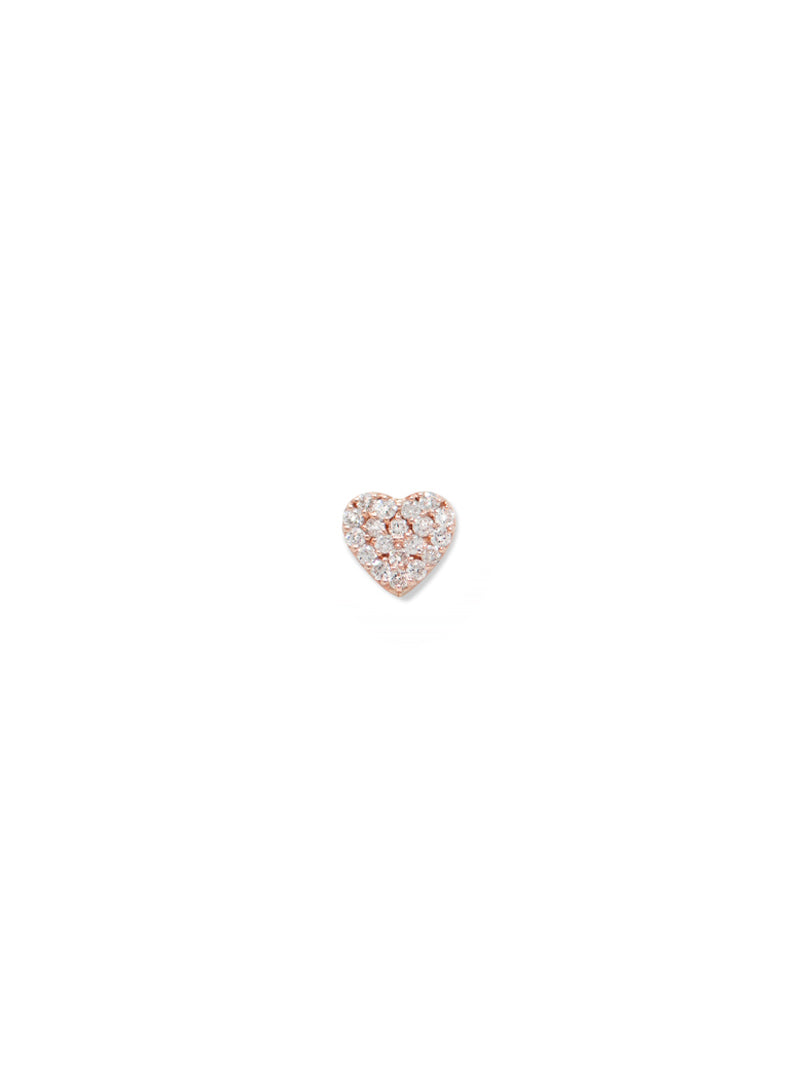 Clou d’Oreille Cœur en Pavé Love Letter