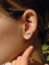 Love Letter Heart Studs