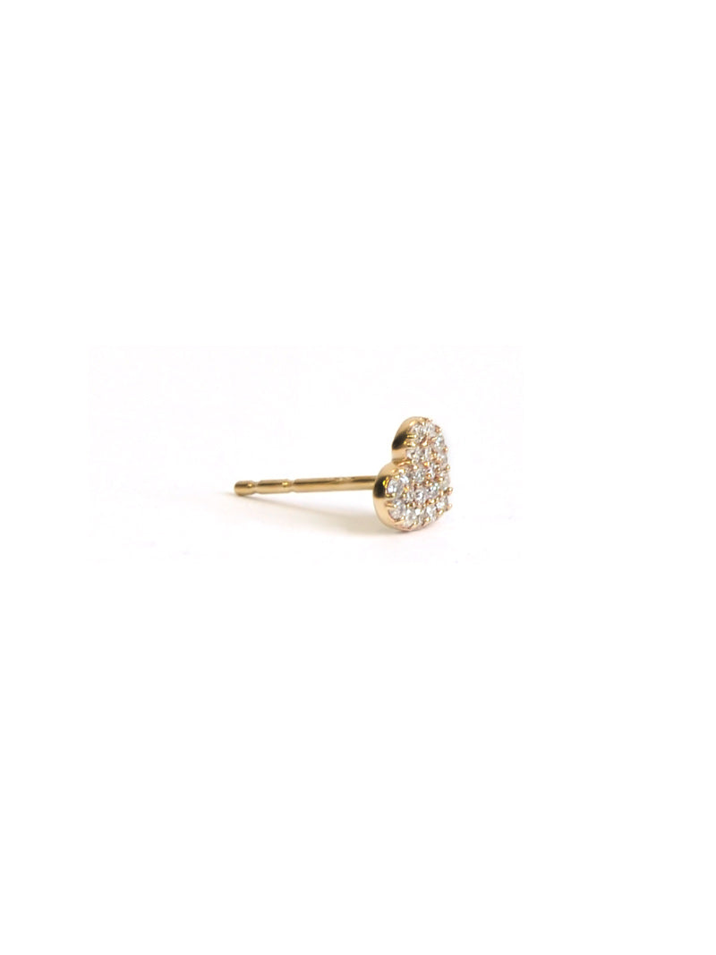 Clou d’Oreille Cœur en Pavé Love Letter