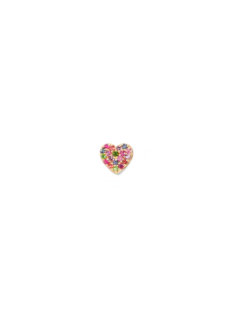 Clou d’Oreille Cœur en Pavé Love Letter
