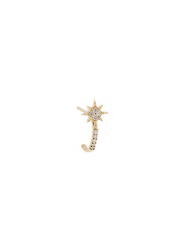 Micro Aztec North Star Half Hoops