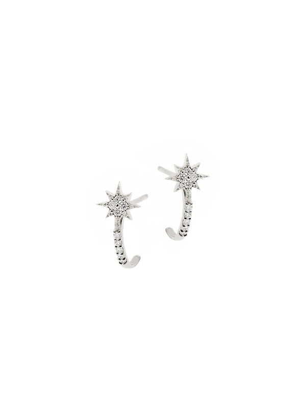 Micro Étoile Polaire Aztec Goujons à Demi-Cercle