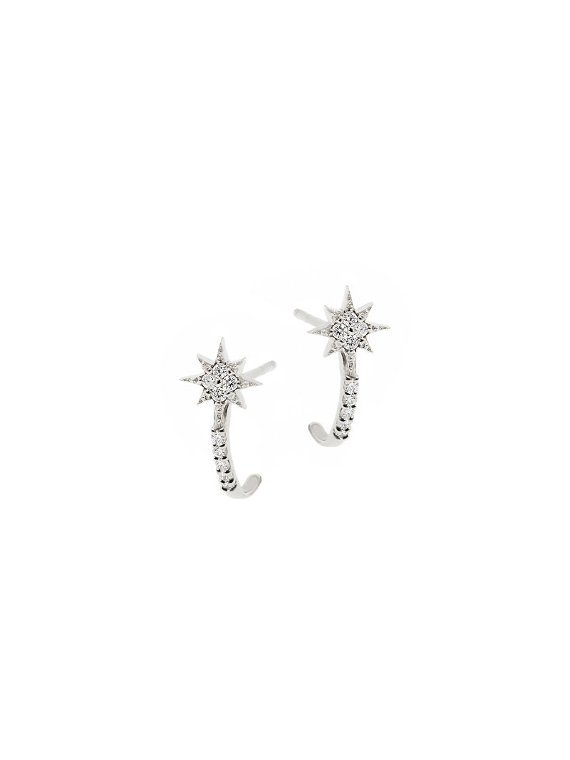 Micro Étoile Polaire Aztec Goujons à Demi-Cercle