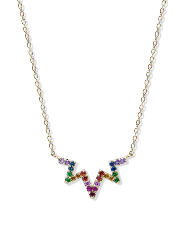 Collier à Zig Zag Éclat d’étoile Aztec