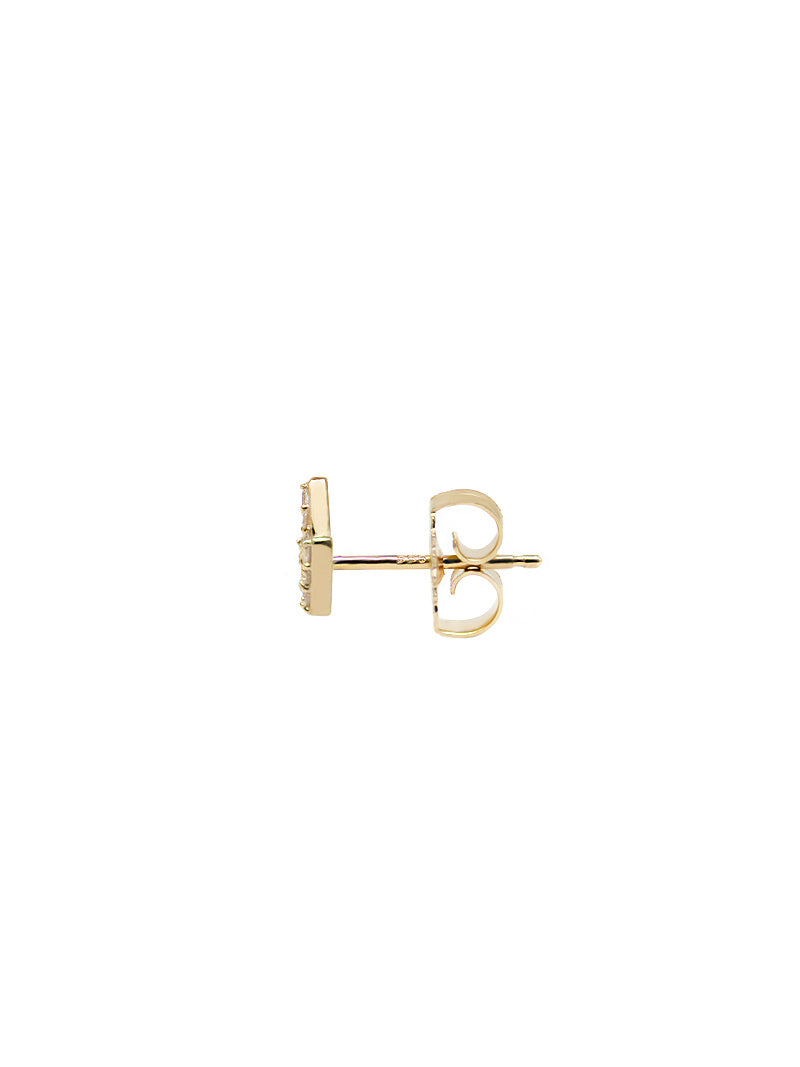 Aztec Zig Zag Studs