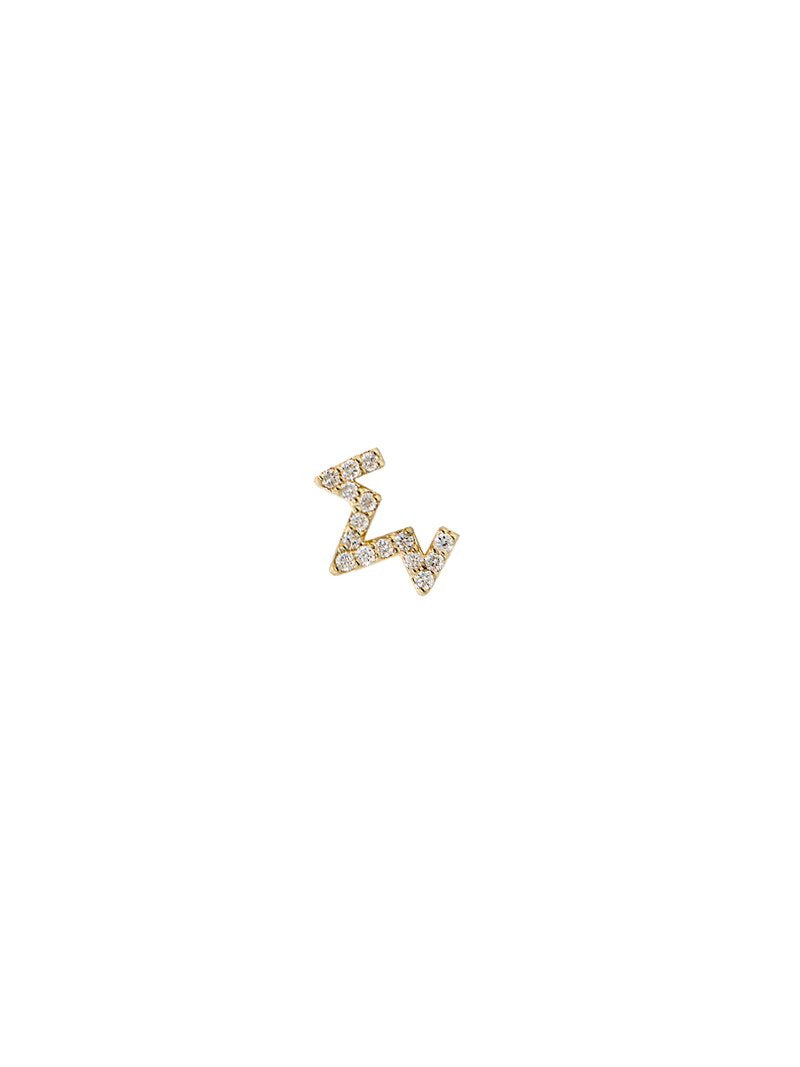 Aztec Zig Zag Studs