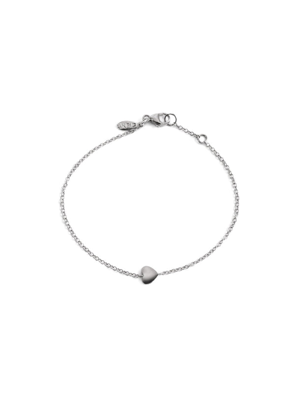 Love Letter Heart Silver Bracelet
