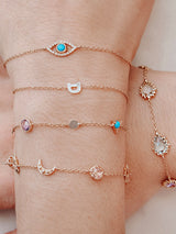 Bracelet à Diamant Solitaire Love Letter Personnalisable