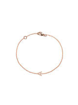 Customizable Love Letter Pavé Bracelet A to Z