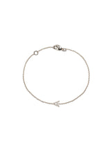 Customizable Love Letter Pavé Bracelet A to Z