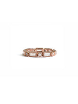 Cléo Baguette Milgrain Eternity Ring