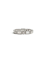 Cléo Baguette Milgrain Eternity Ring