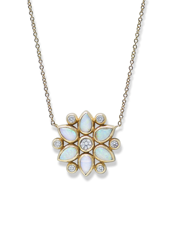 Collier Facette Bouquet Pétal