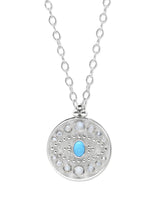 Dew Drop Evil Eye Medallion