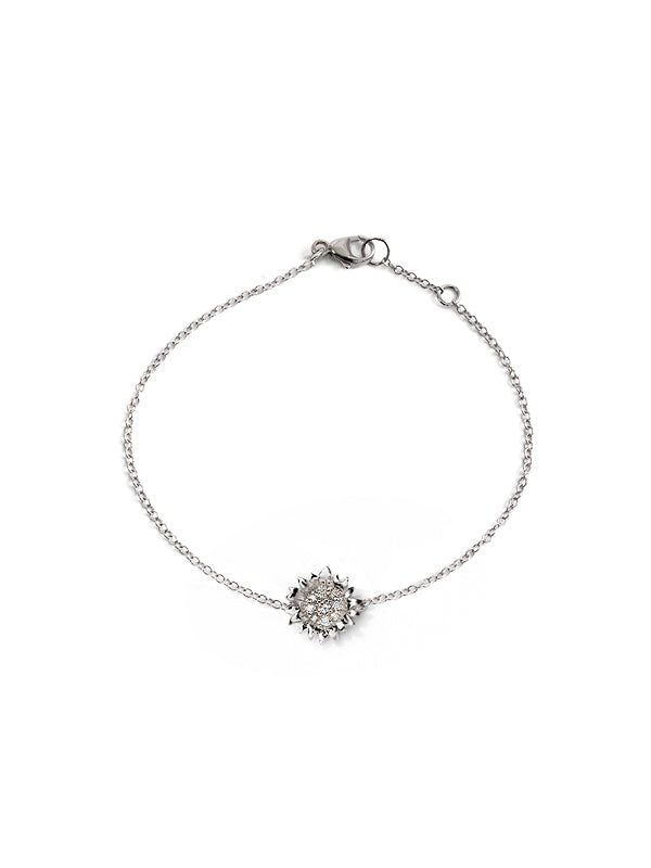 Bracelet Hope Sunflower en Pavé