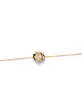 Pavé Hope Sunflower Bracelet