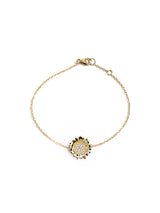 Pavé Hope Sunflower Bracelet