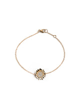 Pavé Hope Sunflower Bracelet