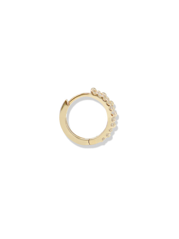 Dew Drop Diamond Pavé Double Huggies