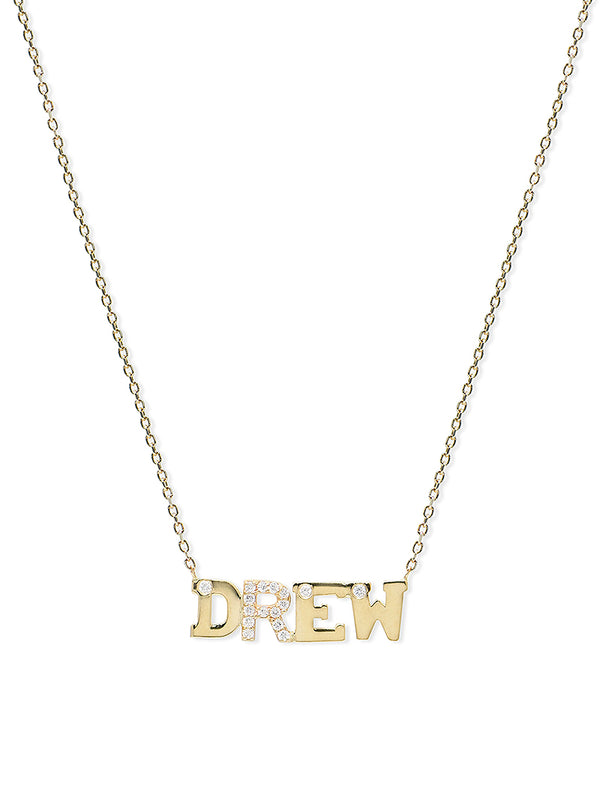 Customizable Love Letter Name Necklace