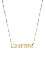 Collier Prénom Lettre d'Amour Personnalisable