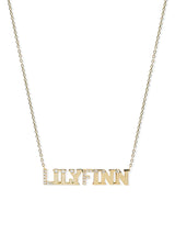 Customizable Love Letter Name Necklace