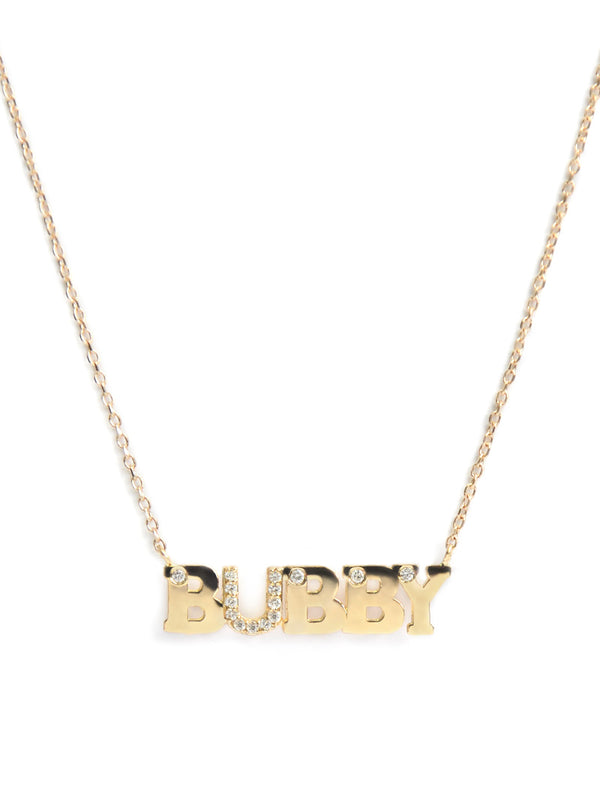 Customizable Love Letter BUBBY Necklace