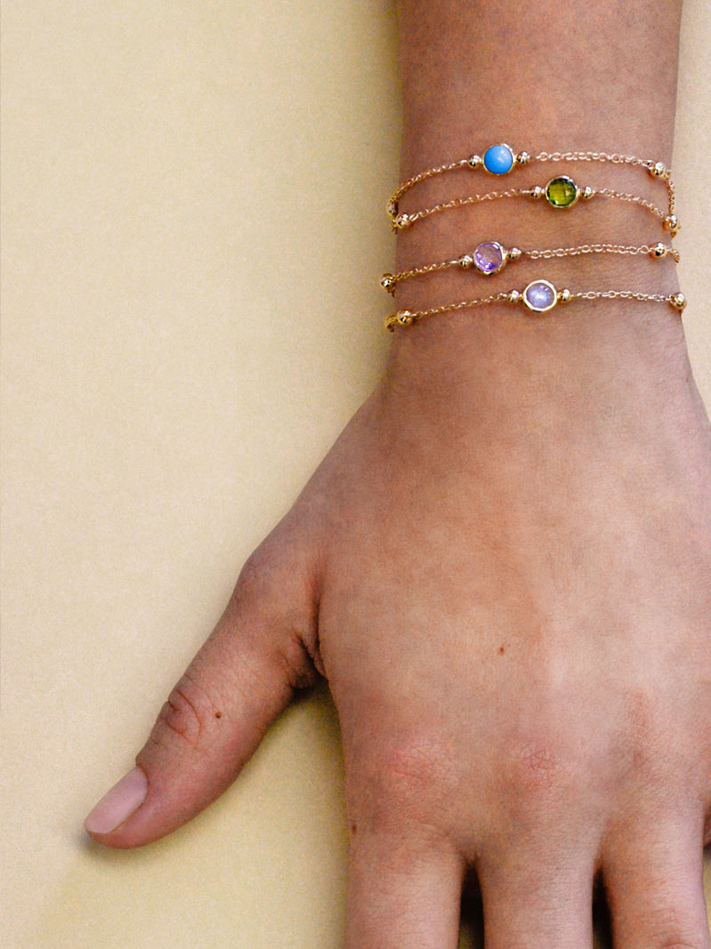 Bonheur Birthstone Bracelet