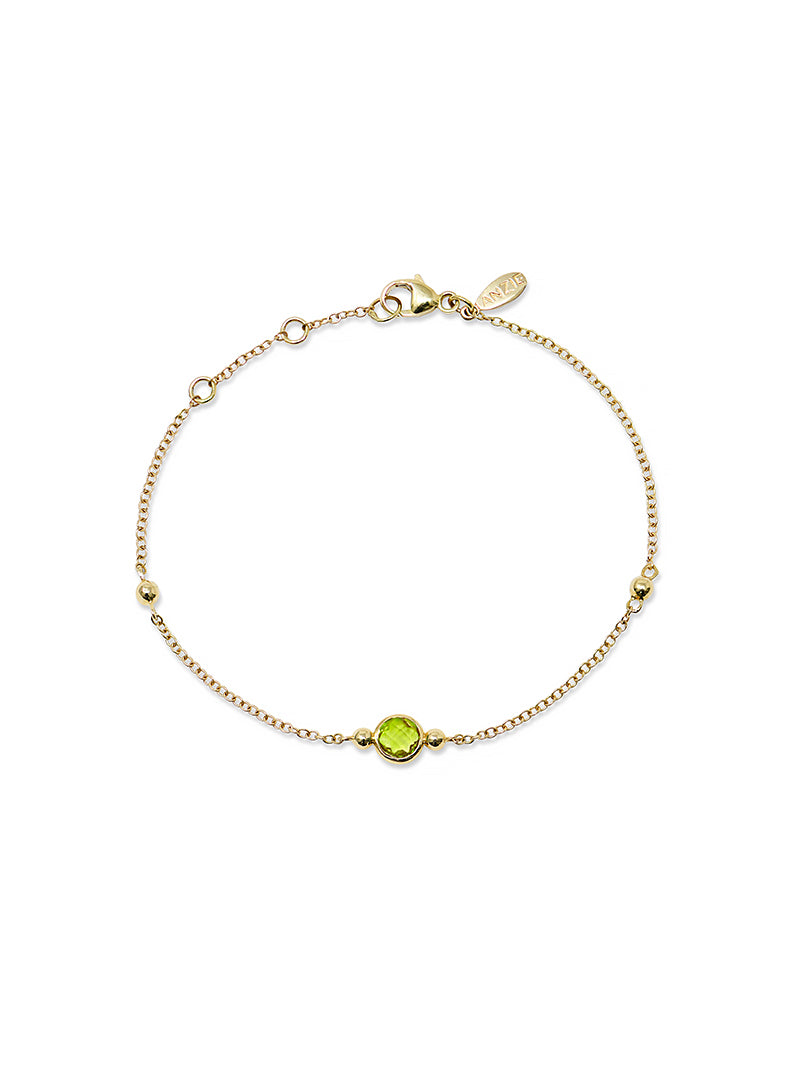 Bonheur Birthstone Bracelet