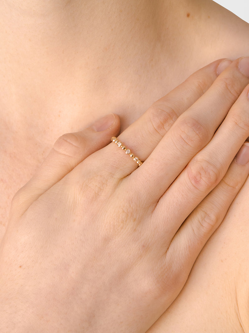 Dew Drop Diamond Band